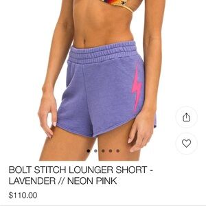 Aviator Nation Bolt Stitch Lounger Short